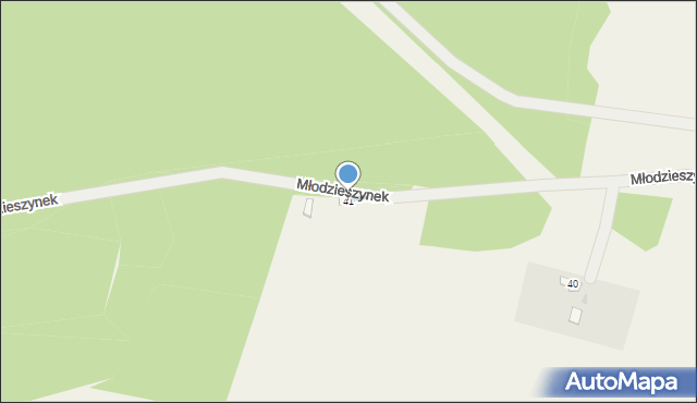 Witkowice, Witkowice, 41, mapa Witkowice