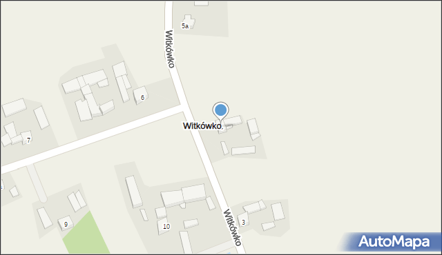 Witkówko, Witkówko, 4, mapa Witkówko