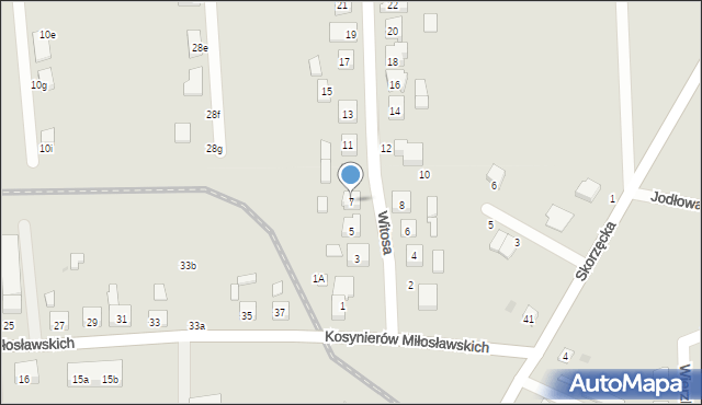 Witkowo, Witosa Wincentego, 7, mapa Witkowo