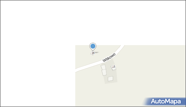 Witkowo, Witkowo, 16, mapa Witkowo
