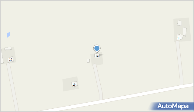 Witkowo, Witkowo, 14, mapa Witkowo