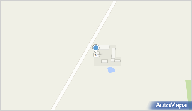 Witkowo, Witkowo, 34, mapa Witkowo