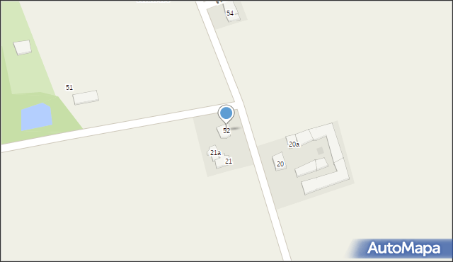 Witkowo, Witkowo, 52, mapa Witkowo