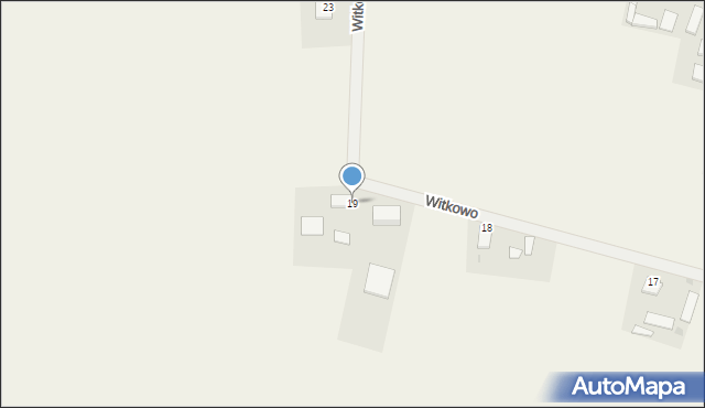 Witkowo, Witkowo, 19, mapa Witkowo
