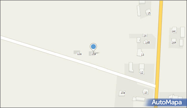 Witoldów, Witoldów, 13a, mapa Witoldów