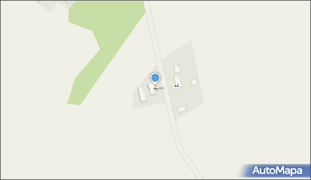 Witoldowo, Witoldowo, 75, mapa Witoldowo