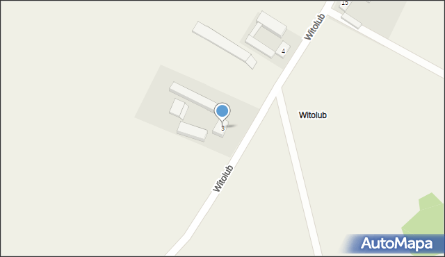 Witolub, Witolub, 3, mapa Witolub