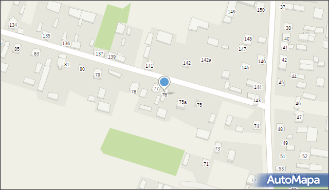 Witów, Witów, 76, mapa Witów