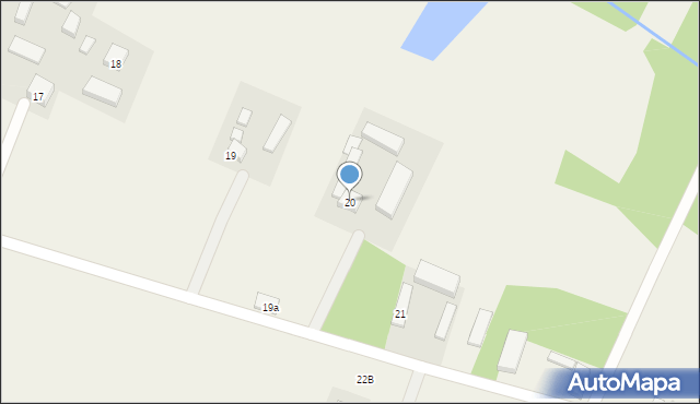 Witów, Witów, 20, mapa Witów