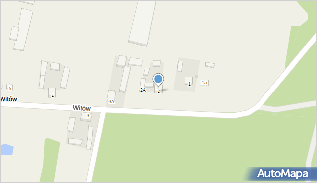 Witów, Witów, 2, mapa Witów