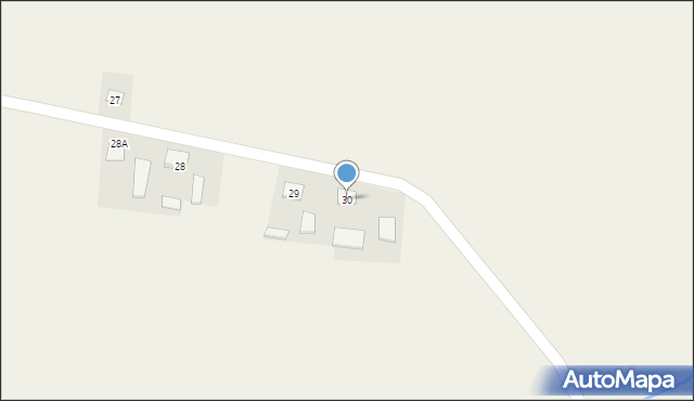 Witów, Witów, 30, mapa Witów