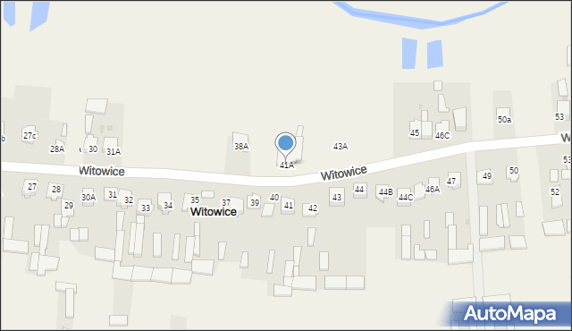 Witowice, Witowice, 42b, mapa Witowice