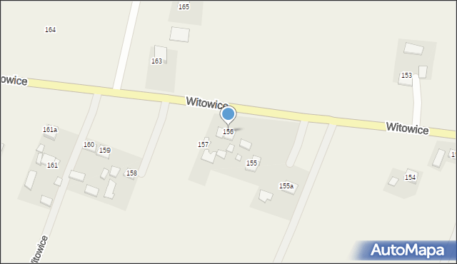 Witowice, Witowice, 156, mapa Witowice