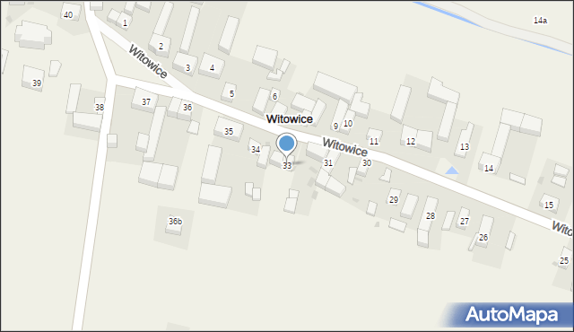 Witowice, Witowice, 33, mapa Witowice