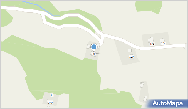 Witowice Dolne, Witowice Dolne, 30, mapa Witowice Dolne