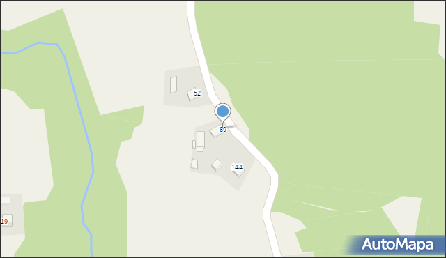Witowice Dolne, Witowice Dolne, 89, mapa Witowice Dolne