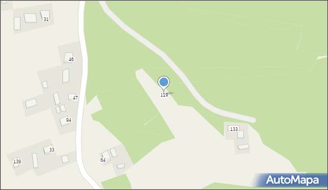 Witowice Górne, Witowice Górne, 119, mapa Witowice Górne