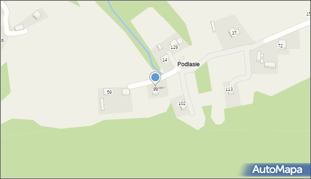 Witowice Górne, Witowice Górne, 99, mapa Witowice Górne