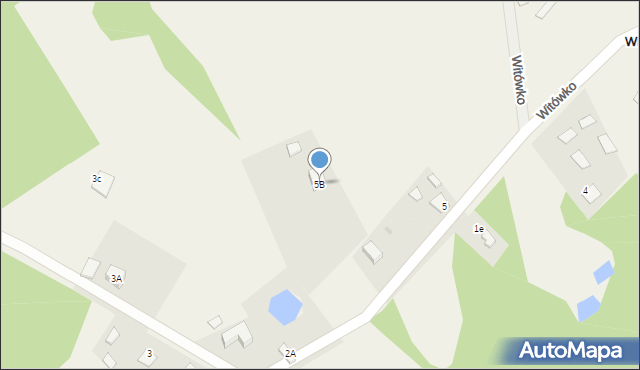 Witówko, Witówko, 5B, mapa Witówko
