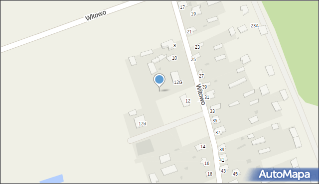 Witowo, Witowo, 12f, mapa Witowo