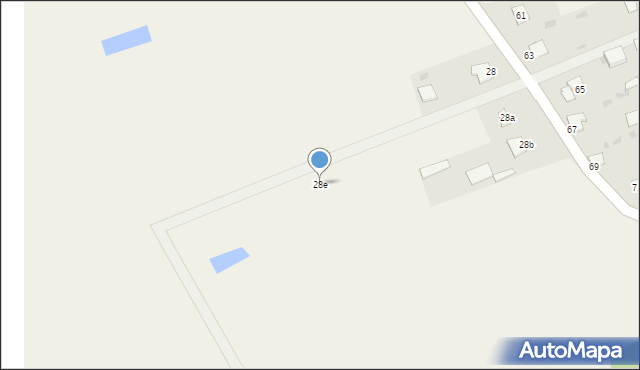 Witowo, Witowo, 28e, mapa Witowo