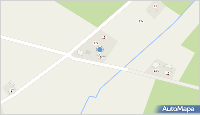 Witowo, Witowo, 12c, mapa Witowo