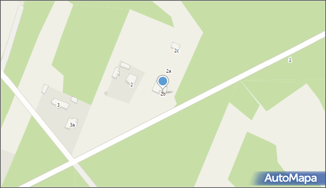 Witowo, Witowo, 2b, mapa Witowo