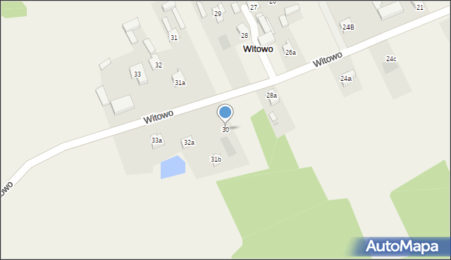 Witowo, Witowo, 30, mapa Witowo