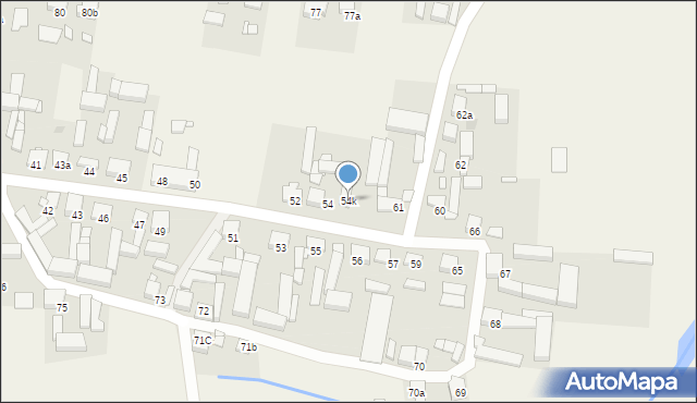 Witowo, Witowo, 54k, mapa Witowo