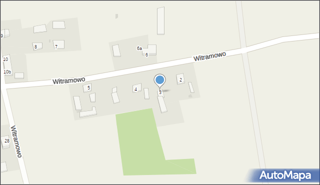 Witramowo, Witramowo, 3, mapa Witramowo