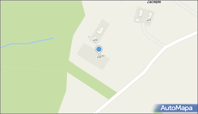 Witryłów, Witryłów, 121, mapa Witryłów