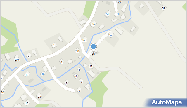 Witryłów, Witryłów, 48, mapa Witryłów