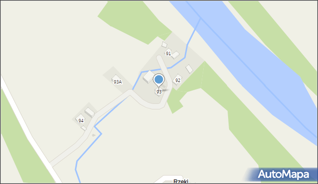 Witryłów, Witryłów, 93, mapa Witryłów