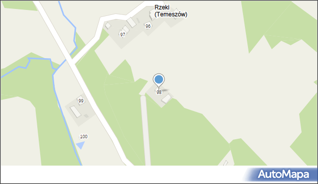 Witryłów, Witryłów, 98, mapa Witryłów
