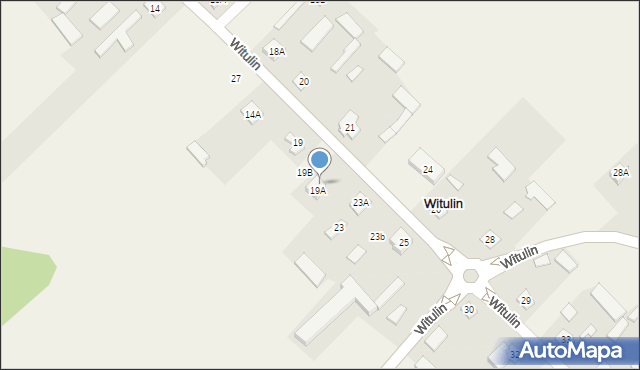 Witulin, Witulin, 22, mapa Witulin