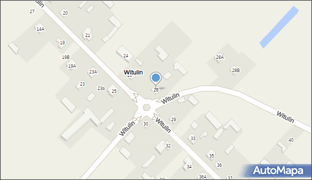 Witulin, Witulin, 28, mapa Witulin