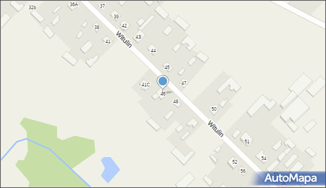 Witulin, Witulin, 46, mapa Witulin