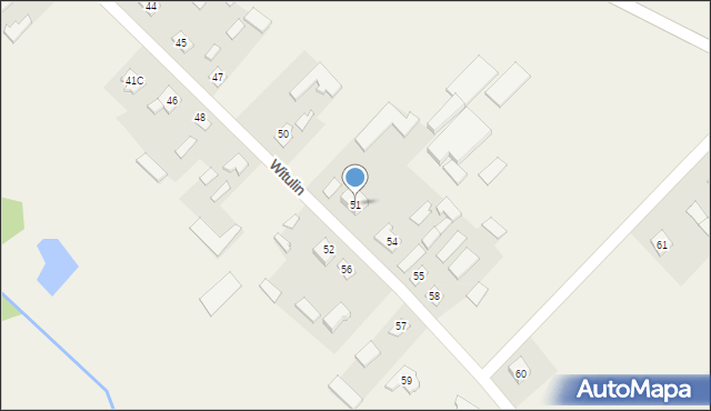 Witulin, Witulin, 51, mapa Witulin