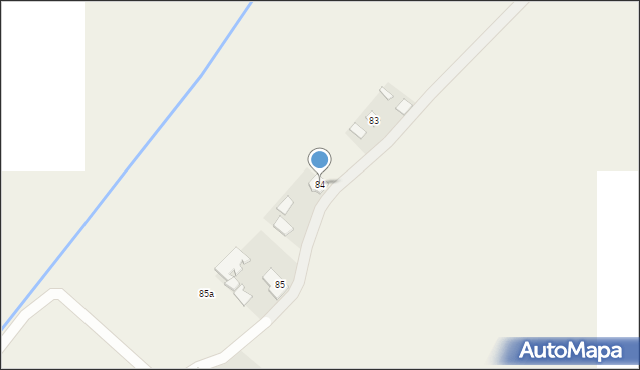 Witulin, Witulin, 84, mapa Witulin