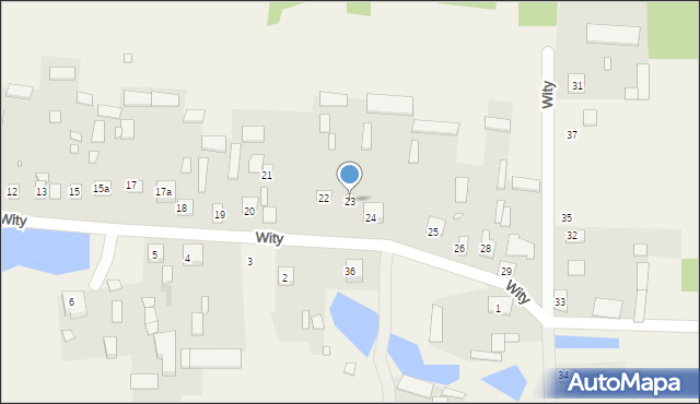Wity, Wity, 23, mapa Wity