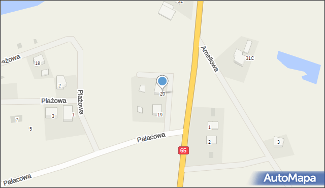 Wityny, Wityny, 20, mapa Wityny