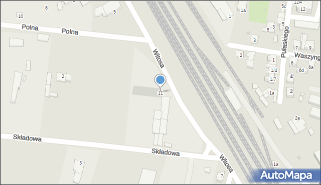 Wołów, Witosa Wincentego, 11, mapa Wołów