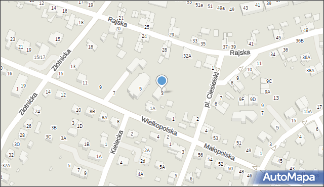 Wrocław, Wielkopolska, 3, mapa Wrocławia