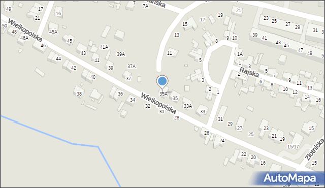 Wrocław, Wielkopolska, 35A, mapa Wrocławia