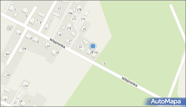 Zaborze, Witaminka, 27, mapa Zaborze