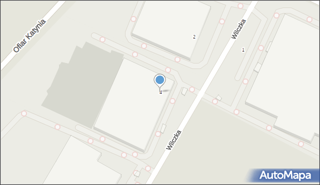 Zabrze, Wilczka Macieja, 4, mapa Zabrza