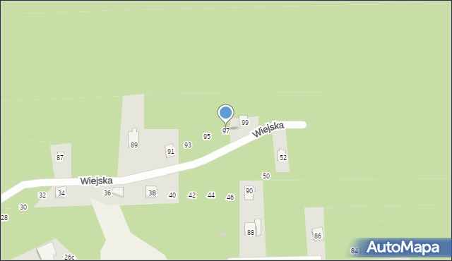 Żarki-Letnisko, Wiejska, 97, mapa Żarki-Letnisko