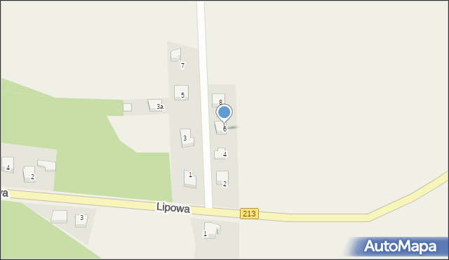 Żarnowiec, Wiśniowa, 6, mapa Żarnowiec