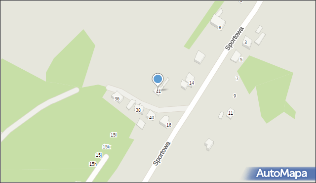 Zawiercie, Wierczki-Północ, 41, mapa Zawiercie