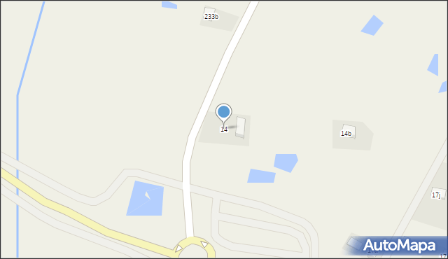Zbludowice, Wiślicka, 14, mapa Zbludowice